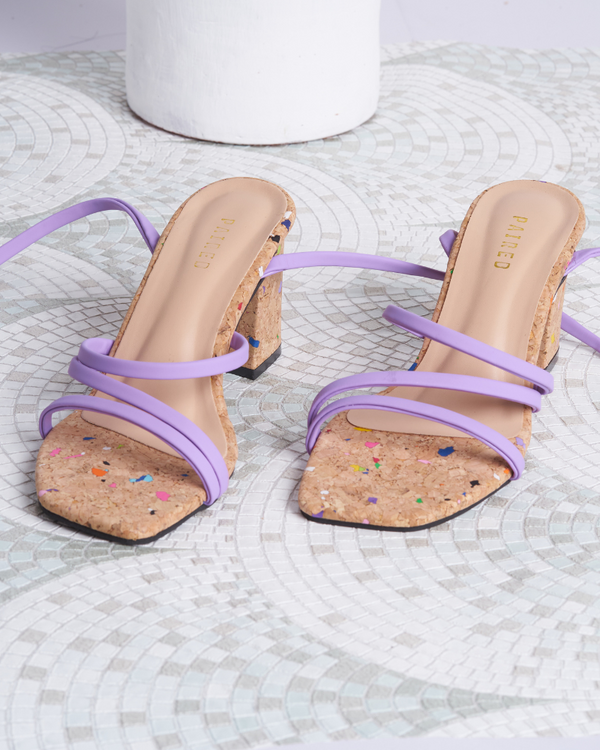 Zoe strappy heels